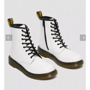Dr..Martens 1460 Patent Leather Lace Up Boots Size 6